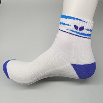 Een Paar Professionele Sport Sokken Beschermen Voeten Ademende Sokken Voor Tafeltennis Badminton stijl 8
