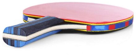 Een Paar Professionele Tafeltennis Ping Pong Racket Paddle Bat + 3Pcs Ballen Zak Snelheid Praktijk Set Voor Student sport Concurrentie lang handvat