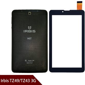 Een + 7 Inch Voor Irbis TZ49/TZ43 3G Touch Screen Digitizer Vervangen Onderdelen Touch Panel Digitizer Glas sensor wit