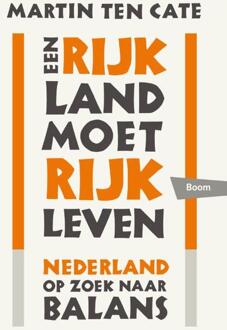 Een rijk land moet rijk leven - Boek Martin ten Cate (9089534776)