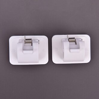 Een Set Van Krachtige Gordijnroede Opknoping Clip Haak Douchegordijn Staaf Opknoping Clip Lager 3.5Kg