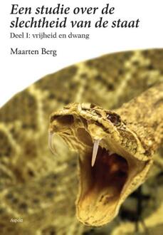 Een studie over de slechtheid van de staat / deel I - Boek Maarten Berg (9461537743)