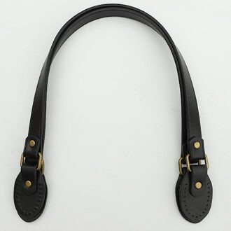 Een Stuk Afneembare Tas Handvatten Pu Lederen Diy Effen Kleur Vervanging Accessoires Voor Lady Schouder Handtas Riem Riem