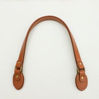 Een Stuk Afneembare Tas Handvatten Pu Lederen Diy Effen Kleur Vervanging Accessoires Voor Lady Schouder Handtas Riem Riem