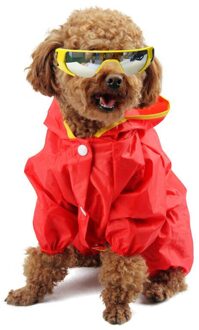 Een Stuk Kleurrijke Huisdier Glazen Zonnebril Hond Zonnebril Windschermen Oogbescherming Bril Voor Kleine Honden zwart geel lens