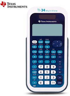 Een Stuk Texas Instruments TI 34 Multiview student test examen gewijd wetenschappelijke rekenmachine
