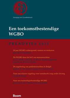 Een toekomstbestendige WGBO -  B. Frederiks (ISBN: 9789462120976)