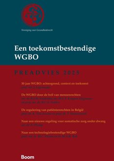 Een toekomstbestendige WGBO - J. Legemaate, B. Frederiks, W. Krugers Dagneaux, B. Toebes, K. van Assche, T. Vansweevelt, E. Plomp, M.C. Ploem, M. Bak - ebook