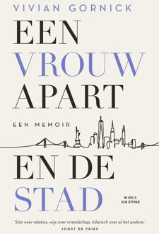 Een vrouw apart. En de stad