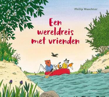 Een wereldreis met vrienden -  Philip Waechter (ISBN: 9789021685823)