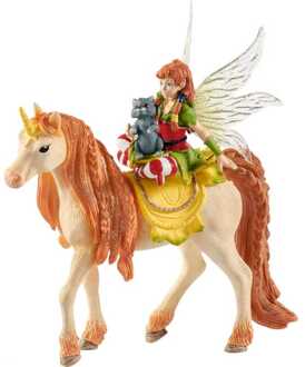 Eenhoorn Schleich Fairy Marween with glitter unicorn