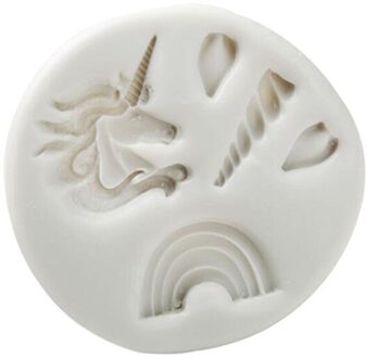 Eenhoorn Zeep Siliconen Mal Chocolade Fudge Cake Decoratie Gereedschappen Bakselwerktuigen 1