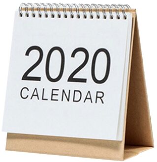 Eenvoudige Desktop Kalender Dual Dagelijkse Schema Tafel Planner Desk Jaarlijks Agenda Organisator Kantoor .12