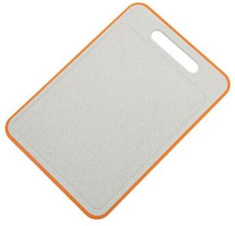 Eenvoudige En Veelzijdige Keuken Tool Opbergrek Keuken Snijplank Frame Snijplank Plastic Gegraveerd Kaas Snijden WF10111 S oranje