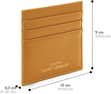 Eenvoudige Kaart Houder Bruin - One Size