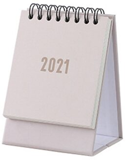 Eenvoudige Kalender Verfrissende Mini Desktop Note Spoel Kalender Book School Kantoor BR
