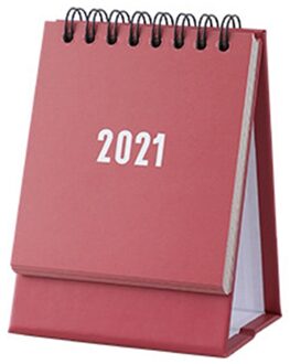 Eenvoudige Kalender Verfrissende Mini Desktop Note Spoel Kalender Book School Kantoor BY