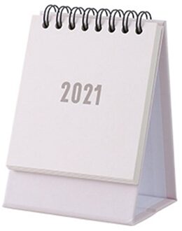 Eenvoudige Kalender Verfrissende Mini Desktop Note Spoel Kalender Book School Kantoor PK1