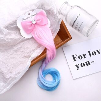 Eenvoudige Kid Elastische Haarband Rubber Band Haar Accessoires Kids Pruik Hoofdband Meisjes Twist Vlecht Touw Hoofdtooi Kind 1