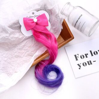 Eenvoudige Kid Elastische Haarband Rubber Band Haar Accessoires Kids Pruik Hoofdband Meisjes Twist Vlecht Touw Hoofdtooi Kind 2