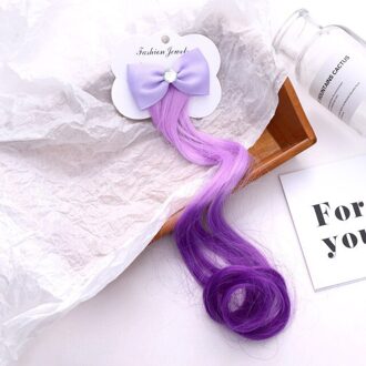 Eenvoudige Kid Elastische Haarband Rubber Band Haar Accessoires Kids Pruik Hoofdband Meisjes Twist Vlecht Touw Hoofdtooi Kind 4