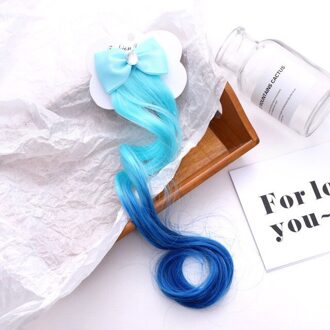 Eenvoudige Kid Elastische Haarband Rubber Band Haar Accessoires Kids Pruik Hoofdband Meisjes Twist Vlecht Touw Hoofdtooi Kind 5