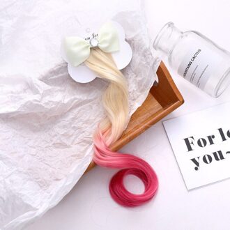 Eenvoudige Kid Elastische Haarband Rubber Band Haar Accessoires Kids Pruik Hoofdband Meisjes Twist Vlecht Touw Hoofdtooi Kind 7