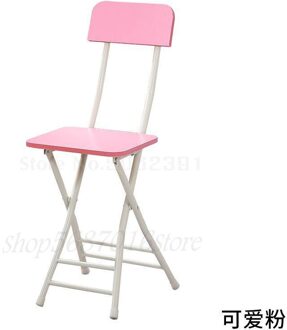 Eenvoudige Kruk, Rugleuning Stoel, Thuis Klapstoel, Draagbare Kantoor Stoel, Conferentie Stoel, Computer Stoel, stoel, Slaapzaal Chai same zoals de afbeelding 4