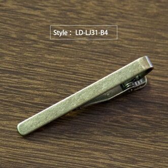 Eenvoudige Mode Stijl Stropdas Clip Voor Mannen Metal Gold Tone Eenvoudige Bar Sluiting Praktische Stropdas Sluiting Tie Pin Voor mens LD-LJ31-B4