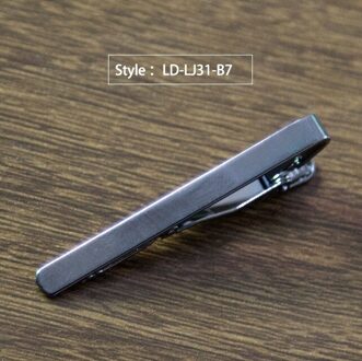 Eenvoudige Mode Stijl Stropdas Clip Voor Mannen Metal Gold Tone Eenvoudige Bar Sluiting Praktische Stropdas Sluiting Tie Pin Voor mens LD-LJ31-B7