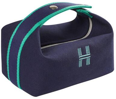 Eenvoudige Mode Toilettas Waterdicht Cosmetische Handtas Make Zak Zomer Make Up Bag Neceser Mujer Travel Organizer Bag blauw