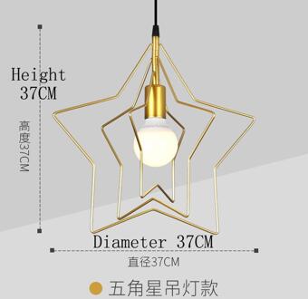Eenvoudige Moderne Stijl Led Lampen Ijzer Kroonluchter E27 Lamp Loft Licht Mode Kroonluchters Thuis Creatieve Verlichting Slaapkamer Decoratie groen
