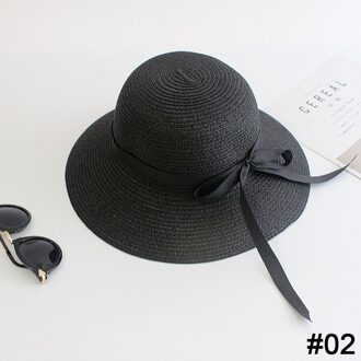 Eenvoudige Opvouwbare Wide Brim Floppy Meisjes Stro Zonnehoed Strand Vrouwen Zomer Hoed Uv Beschermen Reizen Cap Dame Cap vrouwelijke Blauw