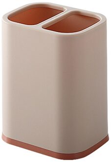 Eenvoudige Rooster Eetstokje Doos Twee Kleuren Eetstokje Houder Eetstokjes Lepel Opslag Afvoer Mand Keuken Plank Opbergrek Organizer roze Cutlery doos / 2stk