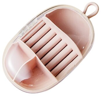 Eenvoudige Sieraden Doos Oorbellen Creatieve Draagbare Organizer Sieraden Opbergdoos Oorbellen Ring Ring Kleine Reizen Sieraden Doos Licht Geel