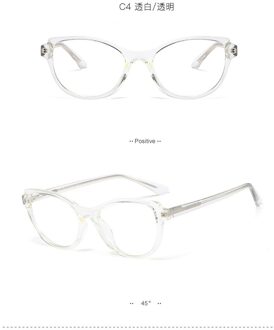 Eenvoudige Veelzijdige Frame Spiegel TR90 Lente Been Plug Platte Lens Mannen En Vrouwen Brilmonturen C4