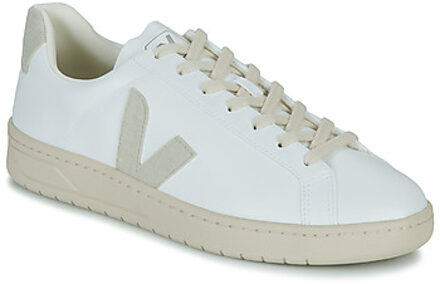 Eenvoudige Vetersluiting Sneakers Veja , White , Heren - 43 EU