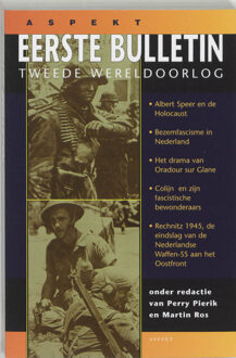 Eerste bulletin van de Tweede Wereldoorlog - Boek Aspekt B.V., Uitgeverij (9075323522)