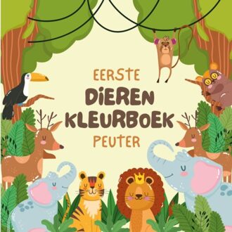Eerste Dieren Kleurboek Peuter - Andries B.V.