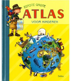 Eerste grote atlas voor kinderen - Boek Deltas Centrale uitgeverij (9044702726)