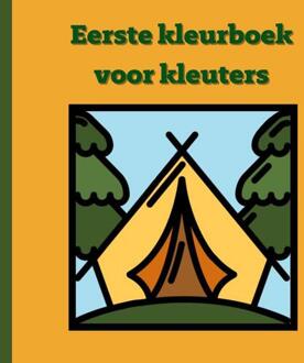 Eerste kleurboek voor kleuters :: Kamperen - Mieke Stevens (ISBN: 9789465209692)