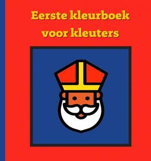 Eerste Kleurboek Voor Kleuters :: Sinterklaas - Mieke Stevens