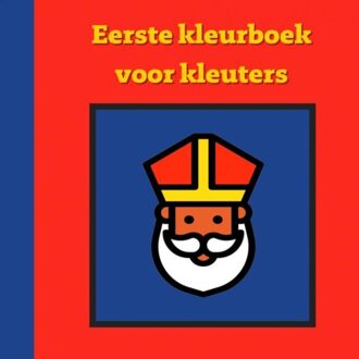 Eerste Kleurboek Voor Kleuters :: Sinterklaas - Mieke Stevens