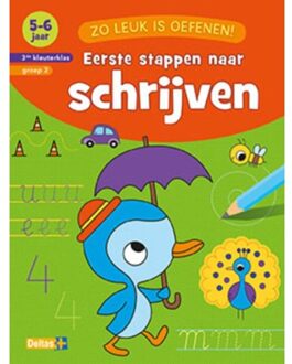 Eerste stappen naar schrijven (5-6 j.) - Boek ZNU (9044746197)