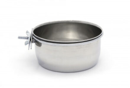 Eet- of Drinkbak met vleugelmoer 15 cm