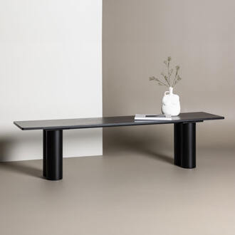 Eetkamerbank 'Anh' 180cm, kleur Zwart