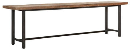 Eetkamerbank 'Beam' Teakhout, 165cm, kleur Naturel - 165 cm