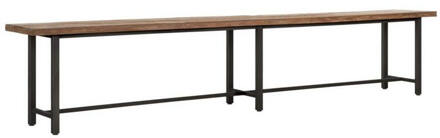 Eetkamerbank 'Beam' Teakhout, 240cm, kleur Naturel - 240 cm