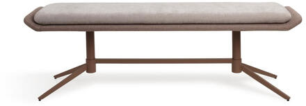 Eetkamerbank 'Oketo' 162cm, kleur No Grey Mouse