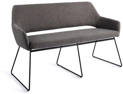 Eetkamerbank 'Yanai' 140cm, kleur Amazing Grey